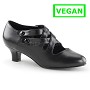 Dame-02 Vintage Rockabilly pump met lage Dame-02 Vintage Rockabilly pump met lage